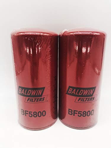 Baldwin Filters Fuel Filter, Spin-On Filter Design - BF5800 (Pack of 2)