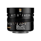 Brightin Star 50mm F0.95 f/0.95 APS-C Mirrorless Camera Lens for Sony EF Mount A6700 A6600 A6500 A6400 ZV-E10 ZV-E10II FX30, Manual Focus Lens for Portrait Night Photography