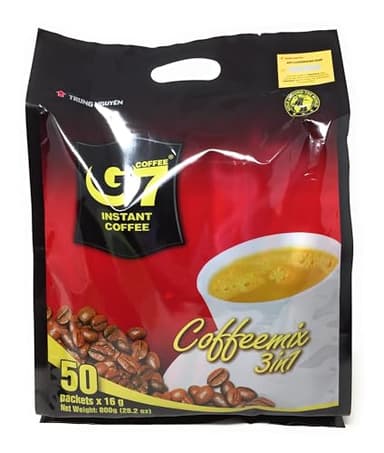 G7 3-in-1 Instant Coffee, 3-in-One 50 Sachets