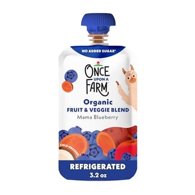 Once Upon a Farm, Organic Mama Bear Blueberry, 3.2 Ounce