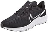 NIKE Mens Air Zoom Pegasus 39 Running Shoes, Black/White-DK Smoke Grey, 9 UK (10 US)