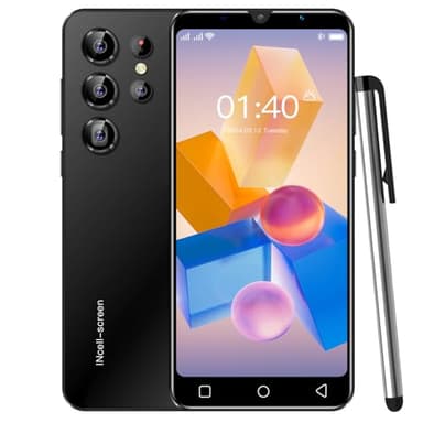 TryFirst Smartphone has 5.0inch HD Screen,Dual SIM Dual Camera, Quad Core, 16GB ROM【Expandable up to 128GB】, Support WiFi/Bluetooth/FM, Unlocked 3G Phones (T24Ultra-Black)