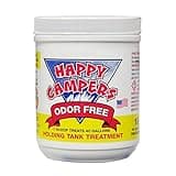 Happy Campers RV Toilet Treatment 18 - Extra Strength Odor Eliminator for Black and Gray Holding Tanks