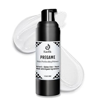 BaeBlu Organic Face Primer, Perfects Skin, Extends Makeup Wear Time, Silicone-Free, Gluten-Free