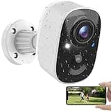 MaxiViz Security Cameras Wireless Outdoor, Battery Powered Home Security Camera with AI Motion Detection, 2K Color Night Vision, IP66 Weatherproof, 2-Way Talk, SD/Cloud Storage, Indoor/Outdoor Camera