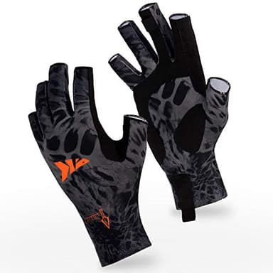 KastKing Sol Armis Sun Gloves UPF50+ Fishing Gloves UV Protection, Sun Protection for Outdoor, Kayaking, Rowing