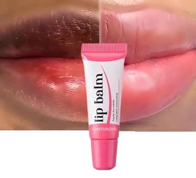 Lip Lightening Balm Dark Black Removal Exfoliation Pigmentation Fade Dull Pink Balm Anti-Crack Moisturizing Nourishing Lip Care Smokers and Non-Smoker