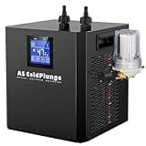 AS ColdPlunge Ice Bath Water Chiller for Cold Plunge Tubs, 1/3 HP Upgraded Ice Bath Chiller with External Filter Water Pump, Ideal for Cold Plunge Recovery Ice Bath Tubs Home Use 110V Cooling Chiller
