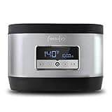 Dash Chef Series Stainless Steel Sous Vide, Temperature Control For Steak/Poultry/Seafood/Vegetables with Timer & Vacuum Bags + Pump Included, 8.5 Quart