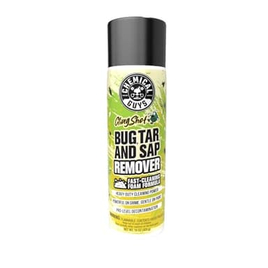 Chemical Guys Bug, Sap & Tar Remover, Fast Acting Pre Wash Cleaner For Cars, Trucks & SUVs, Removes Stuck On Residue, Road Film, Bug Splatter, Tree Sap, Grime, Spray 15 Fl Oz