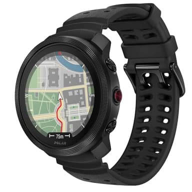 POLAR Vantage M3 – Multi-Sport Smartwatch with AMOLED Display, Dual-Frequency GPS, Turn-by-Turn Navigation, Up to 7-Day Battery Life, Black