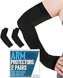 Doctor's Select Arm Protectors for Thin Skin and Bruising for Women and Men - 2 Pairs UPF 50 Sun Protection and Cooling