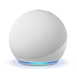 Amazon Echo Dot (newest model), Vibrant sounding Alexa speaker, Great for bedrooms, dining rooms and offices, Glacier White