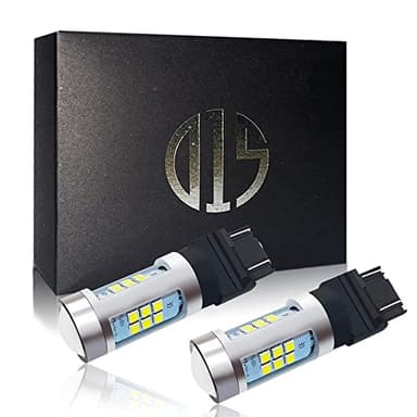 D15 Lighting WT21W 4527 LED Bulbs 6000K White Reverse Light Backup Lamp for 2021 2022 2023 2024 F150 F250 Bronco Maverick 3600LM High Power Error Free Plug&Play (Pack of 2 bulbs)