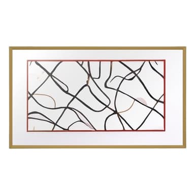 Tuffen 55-inch TCL NxtFrame TV Frame - Golden Finish, Luxury Protective Surround for TCL NxtFrame Model, Tool-Free Installation, High-End Look, Perfect for Living Room Décor