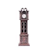 EliteTreasures Metal Replica Die Cast Clock Sharpener Collectible Miniature Figurine - Antique Clock Figurine - Desk Accessory - Pencil Supply
