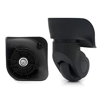 Zoofen 1 Pair Luggage Repair Wheels Replacement Luggage Wheels Suitcase Wheels Replacement (W041-2X)