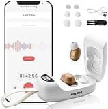 Hearing Aids For Seniors With Bluetooth, Hearing Amplifier With Charging Case, Provides 60 Hours Of Backup Power