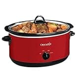 Crockpot® Manual 8-Quart Slow Cooker, Red Polished