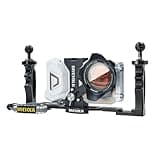 DIVEVOLK SeaTouch 4 MAX White Videography Kit for iPhone 12/12 Pro/12 Pro max/13/13 Pro/13 Pro max/14/14 Pro/14 Pro max/15/15Pro