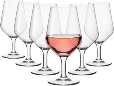 Bormioli Rocco Electra Multipurpose Glasses, Set of 6