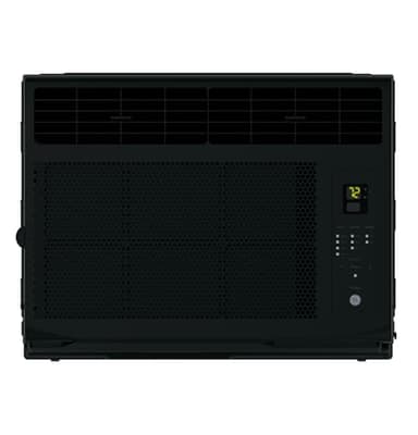 GE Window Air Conditioner Unit, 6,000 BTU for Small Rooms up to 250 sq ft. with Adjustable Fan and Cooling Settings, Perfect for Bedroom or Living Room, Easy Install Kit Included, Black