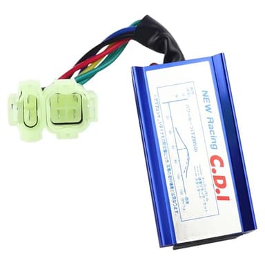 FLYPIG High Performance GY6 6 Pin AC Racing CDI Box for 50cc 125cc 150cc 139QMB 152QMI 157QMJ Chinese Scooter Moped Go Kart ATV Quads Dirt Bike Compatible with XR50 XR70 CRF50 CRF70