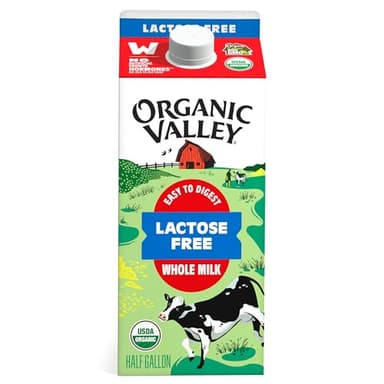 Organic Valley Ultra Pasteurized Organic Lactose Free Whole Milk, 64 Oz