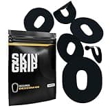 Skin Grip Adhesive Patches for Dexcom G6 CGM – Waterproof & Sweatproof Adhesive for 10-14 Days, Pre-Cut Adhesive Medical Tape, Continuous Glucose Monitor Sensor Cover – 20 Pack, Black