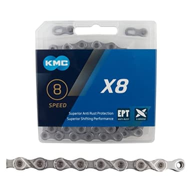 KMC EPT 116L 8S for Ebike Chain, 1/2 x 3/32 x 8 KMC