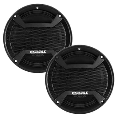 Orion Cobalt Series CM655DC High Power 6.5" Midbass Loudspeaker, 1000W Max Power, 250W RMS, 4 Ohm, 1.5" Voice Coil - Pro Car Audio Stereo, Midbass Speaker (Pair)