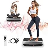 Vibration Plate Exercise Machine, 2025 Upgraded Double Motors Vibration Plate for Lymphatic Drainage, EvoSpark 3D PRO Vibration Plates for Weight Loss,450 Lbs Capacity Vibrate Fitness Platform