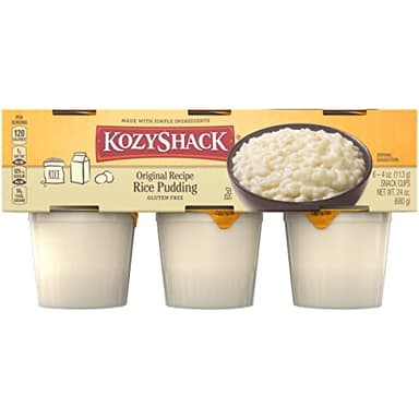 Kozy Shack Original Recipe Rice Pudding 6-pack, 24 oz