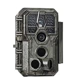 GardePro E5S Trail Camera, 64MP 1296p HD Video, Game Cameras with Ultra Fast 0.1s Motion Activated 100ft Night Vision Motion Activated Waterproof for Deer Wildlife Cam, Hunting