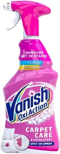 Vanish Oxi Action Powerspraycarpet and Upholstery Stain Remover 500 ml (Pack of Two)