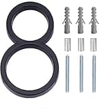 6" Modern House Numbers Floating Stainless Steel Address House Number Anti-Rust House Numbers with Nail Kits for Door Yard…