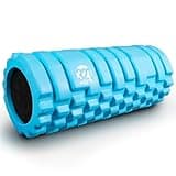 321 STRONG Foam Roller - Medium Density Deep Tissue Massager for Muscle Massage and Myofascial Trigger Point Release, with 4K eBook - Aqua