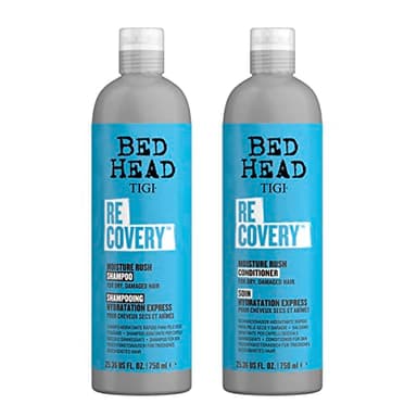 TIGI Bed Head Recovery Shampoo and Conditioner Set for Dry, Damaged Hair, 25.36 fl oz, 2 Count