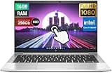 HP EliteBook 830 G7 Touchscreen Laptop, 13.3" FHD(1920x1080), Intel i7-10610U 1.8GHz, 16GB RAM, 256GB SSD, Backlit Keyboard, Windows 10 Pro (Renewed)