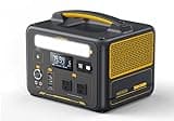 VTOMAN Jump 600X Portable Power Station, LFP Battery Powered Generator with 2x 600W AC Outlets (Surge 1200W), 4x USB ports, 3x DC Output for Outdoor Camping, Vehicle Emergency, Electric Backup
