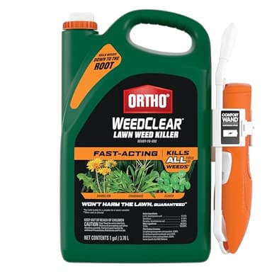 Ortho WeedClear Lawn Weed Killer Ready-to-Use with Comfort Wand, Kills Crabgrass, Dandelion and Clover, 1 gal.