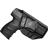 PPS M2 Holster IWB Kydex for Walther PPS M2 9mm/.40 Pistol – Inside Waistband Concealed Carry – Adjustable Cant & 'Posi-Click' Retention – No Wear - No Jitter – Made in USA