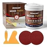 BONCART Wood Filler,Wood Putty,Wood Filler Paintable,Wood Repair Putty Stainable,9.87 Ounce White wood filler,Wood furniture repair kit,Quickly repair any broken and defective wooden furniture