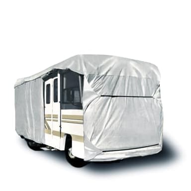 Eliteshield ShieldAll Ultimate Heavy Duty Class A RV Motorhome Cover, Weatherproof Durable Protection for Class A Motorhomes RV 34' to 36' Long, Extra Tall 140" H