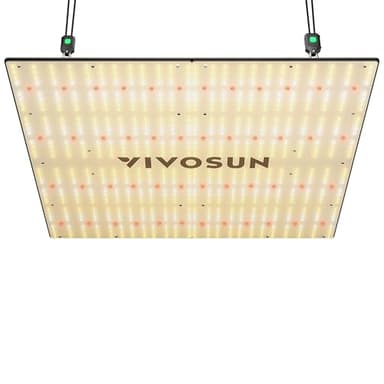 VIVOSUN LumaLight 400W LED Grow Light, Full Spectrum Plant Light, Smart Dimmable & High PPFD for Indoor Plants Seedling Vegetables Bloom, Fits 4×4/5×5 Grow Tents