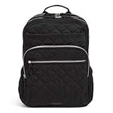 Vera Bradley Women's Performance Twill XL Campus Backpack, Black, One Size