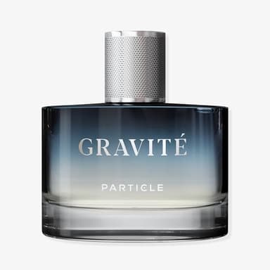 Particle Gravité Cologne Spray for Men, Long Lasting Fresh Scent, Men's Perfume Woody Citrus Fragrance, Notes of Pepper, Rosemary, Grapefruit, Cedar, Cashmere & Musk, 3.38 FL OZ Bottle