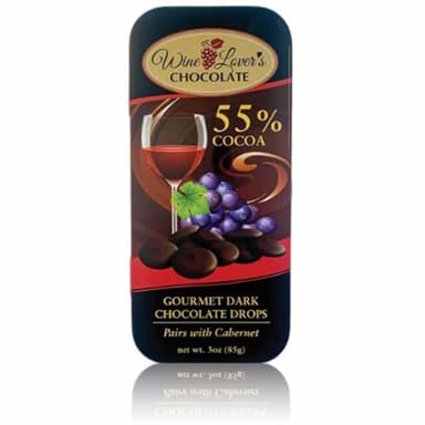 Wine Lovers Collection Gourmet Chocolates Cabernet 55%