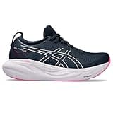 ASICS Women's Gel-Nimbus 25 Running Shoes, 11, French Blue/Lilac HINT
