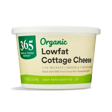 365 by Whole Foods Market, Organic Low Fat Cottage Cheese, 16 oz